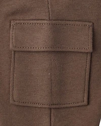 Baby Boys Cargo Jogger Pants 3-Pack