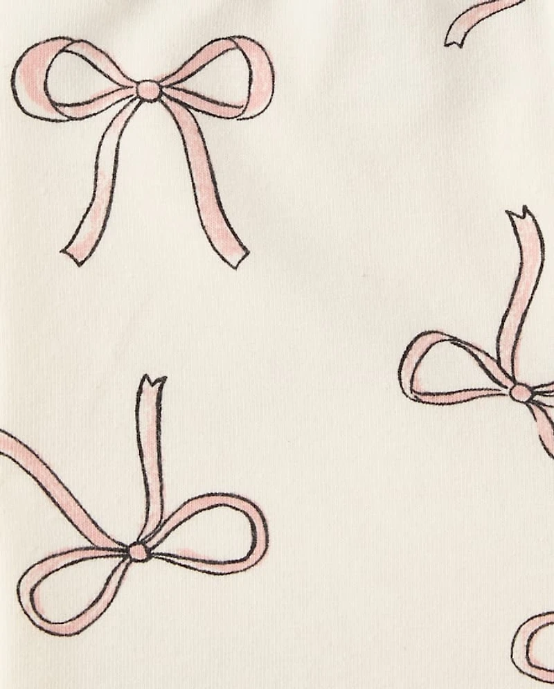 Baby Girls Bow Tutu Leggings 2-Pack