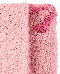 Baby Girls Bow Chenille Cozy Blanket