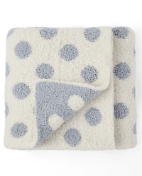 Baby Polka Dot Chenille Cozy Blanket