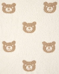 Baby Boys Bear Chenille Cozy Blanket