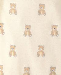 Baby Boys Embroidered Bear Bodysuit 3-Pack