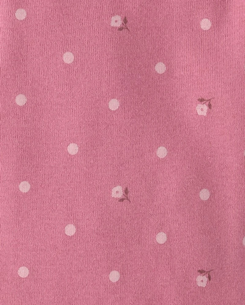 Baby Girls Embroidered Deer Bodysuit 3-Pack