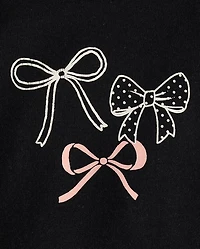 Baby Girls Bow Bodysuit 4-Pack