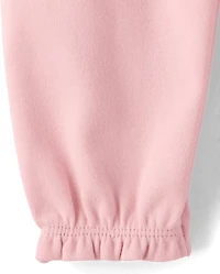 Baby Girls Leopard Ruffle Pants 2-Pack