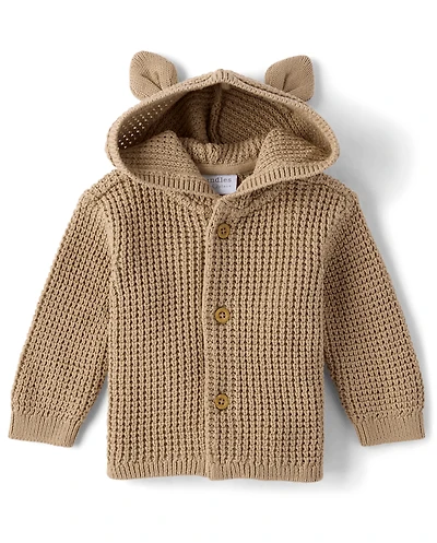 Baby Boys Bear Cardigan