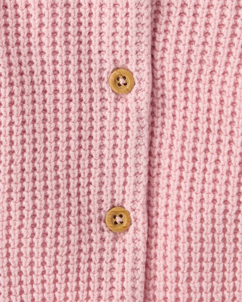 Baby Girls Bear Cardigan