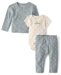 Baby Polka Dot 3-Piece Take Me Home Set