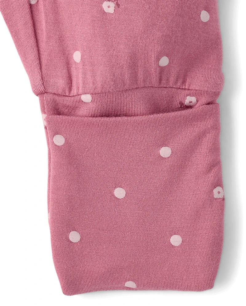 Baby Girls Floral Sleep And Play 2-Pack - Super Soft