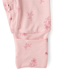 Baby Girls Floral Sleep And Play 2-Pack - Super Soft