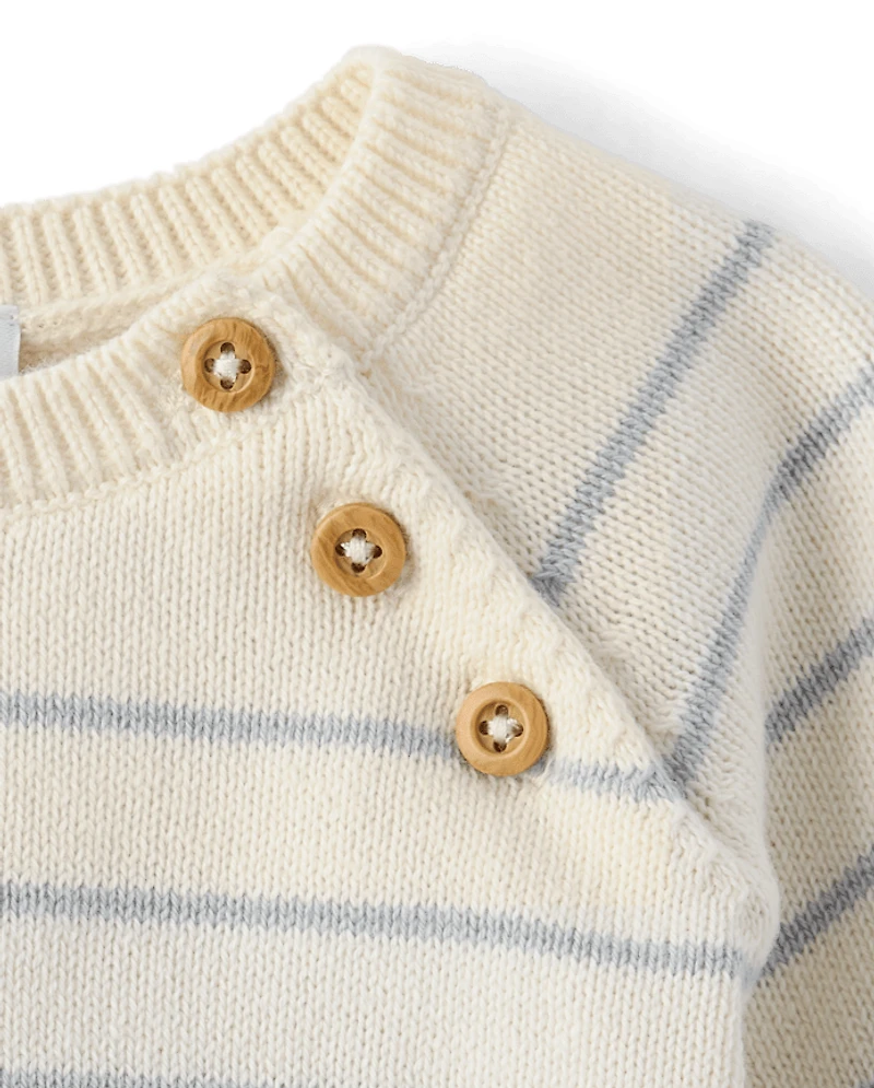 Baby Striped 2-Piece Outfit Set