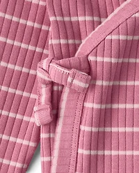 Baby Girls Striped 2-Piece Outfit Set