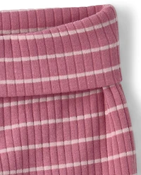 Baby Girls Striped 2-Piece Outfit Set