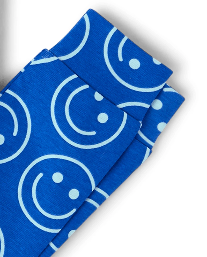 Boys Good Vibes Snug Fit Cotton Pajamas