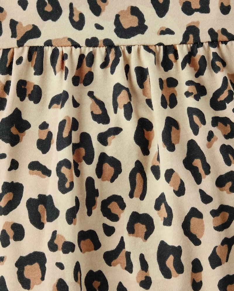Baby Girls Leopard Romper
