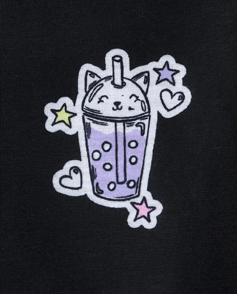 Girls Snack 3-Piece Pajama Set