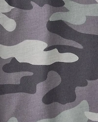 Boys Camo Henley Pajamas