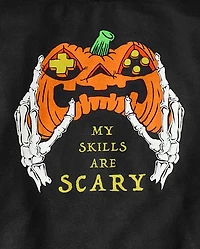Boys Halloween Video Game Pajamas