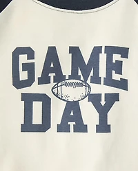 Boys Game Day Football Snug Fit Cotton Pajamas