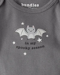 Baby Halloween Bat 2-Piece Playwear Set