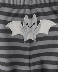 Ensemble de vêtements jeu 2 pièces pour bébé chauve-souris d'Halloween