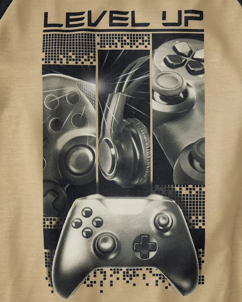Boys Video Game 3-Piece Pajama Set