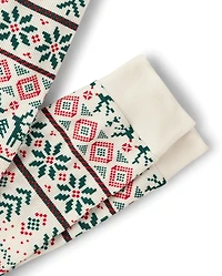 Pyjamas Henley thermiques assortis pour toute la famille, motif Fair Isle, Noël