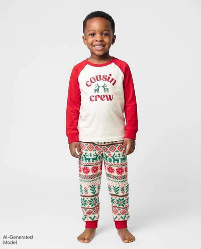 Baby And Toddler Cousin Crew Cotton Dream Fleece Pajamas