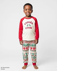 Baby And Toddler Cousin Crew Cotton Dream Fleece Pajamas