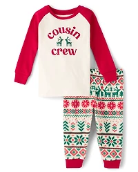 Baby And Toddler Cousin Crew Cotton Dream Fleece Pajamas