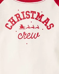 Baby And Toddler Matching Family Christmas Crew Cotton Dream Fleece Pajamas
