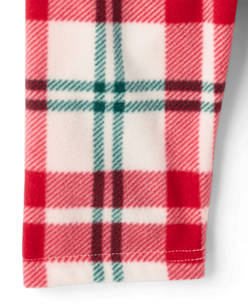 Pyjamas de Noël assortis pour bébés et jeunes enfants, en coton polaire douce, toute la famille