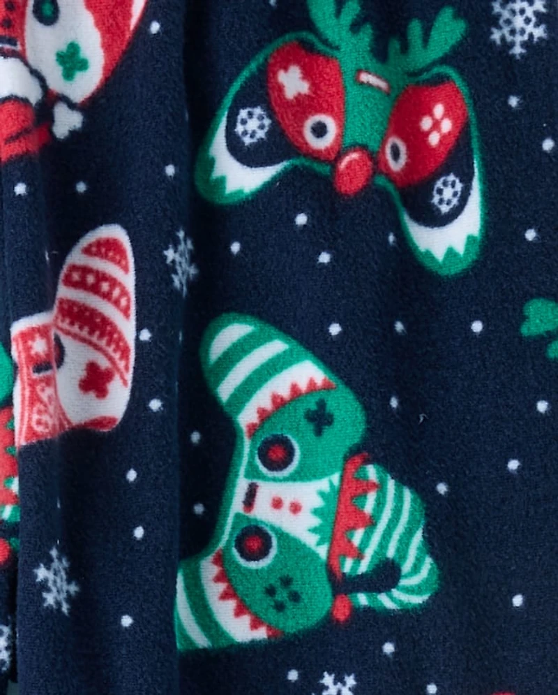 Boys Christmas Video Game Controller Dream Fleece Pajama Pants