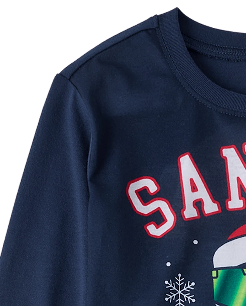 Boys Santa's Bruh Pajamas
