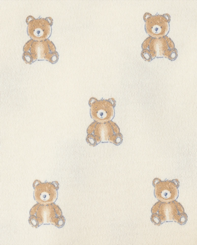 Baby Boys Bear Swaddle Blanket 2-Pack