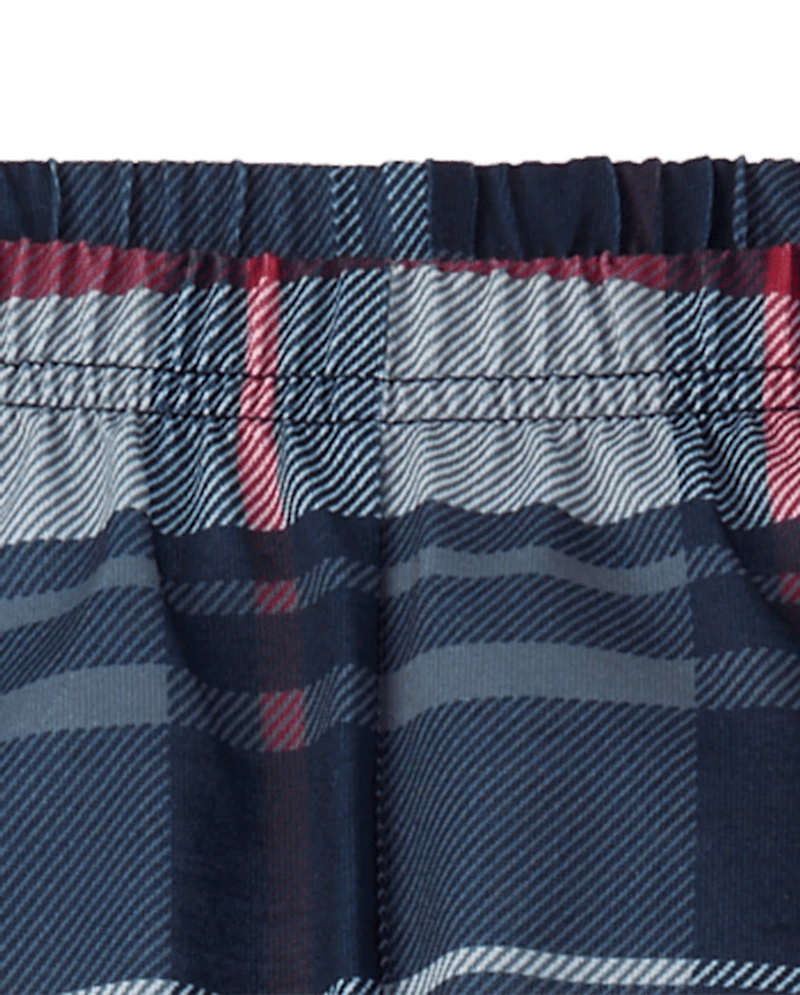 Boys Plaid Pajama Pants