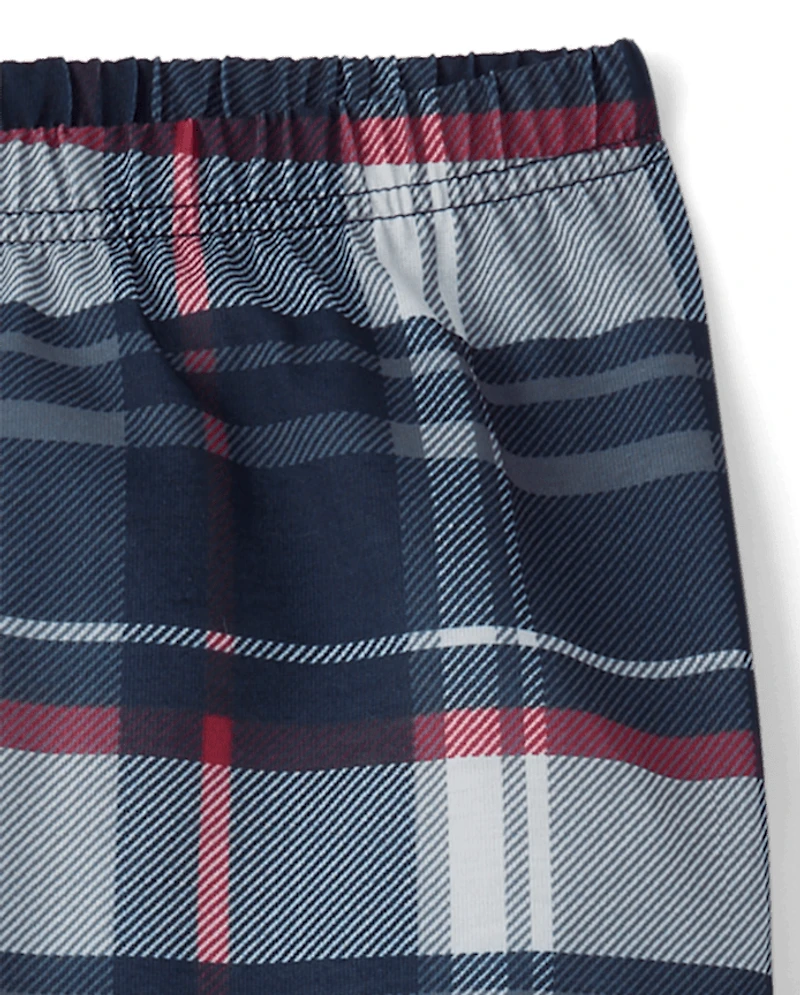 Boys Plaid Pajama Pants