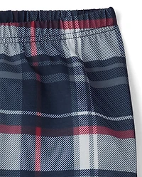 Boys Plaid Pajama Pants