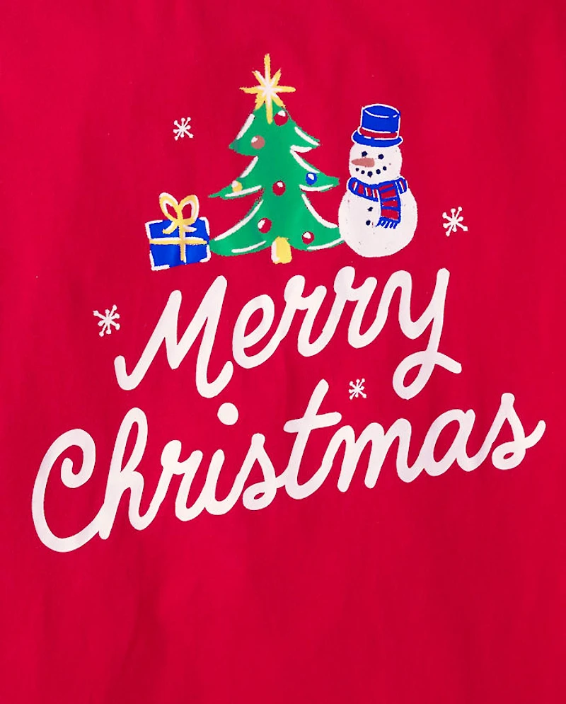 Haut de pyjama Noël assorti pour adultes et familles