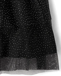 Girls Hello Kitty® And Friends Foil Halloween Sweatshirt Dress