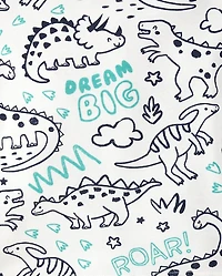 Baby And Toddler Dino Snug Fit Cotton Pajamas