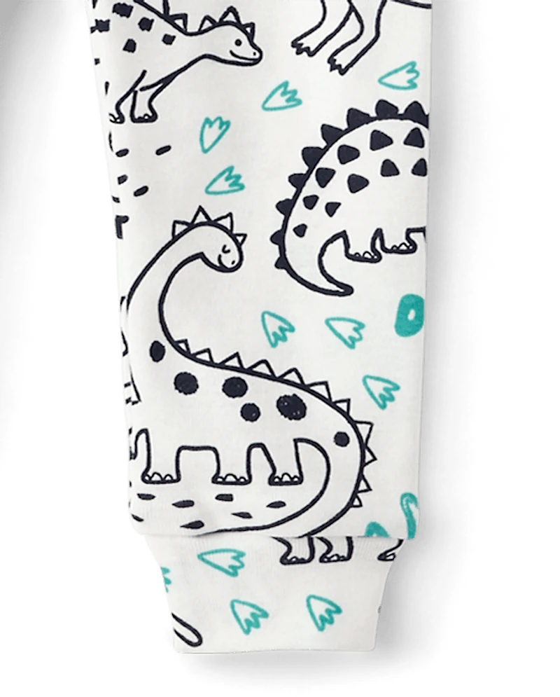 Baby And Toddler Dino Snug Fit Cotton Pajamas