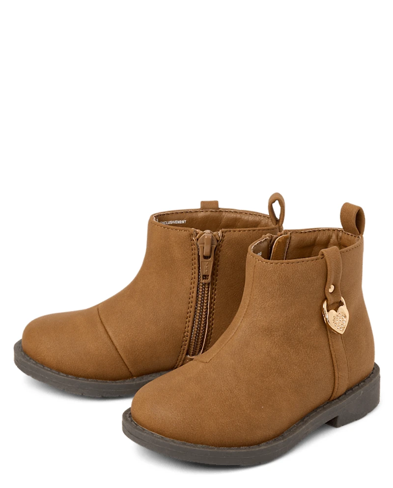 Toddler Girls Charm Chelsea Boots