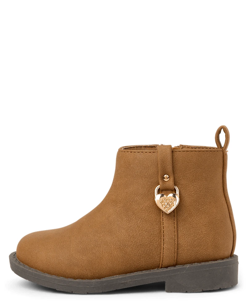 Toddler Girls Charm Chelsea Boots