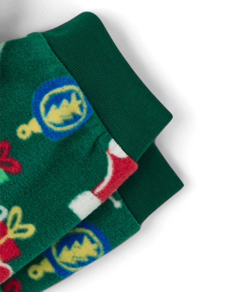 Kids Matching Family Merry Christmas Cotton And Dream Fleece Pajamas