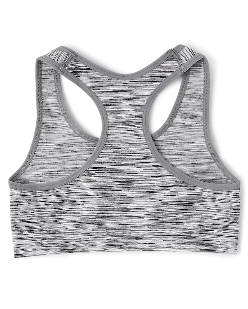 Girls Seamless Racerback Bralette 3-Pack