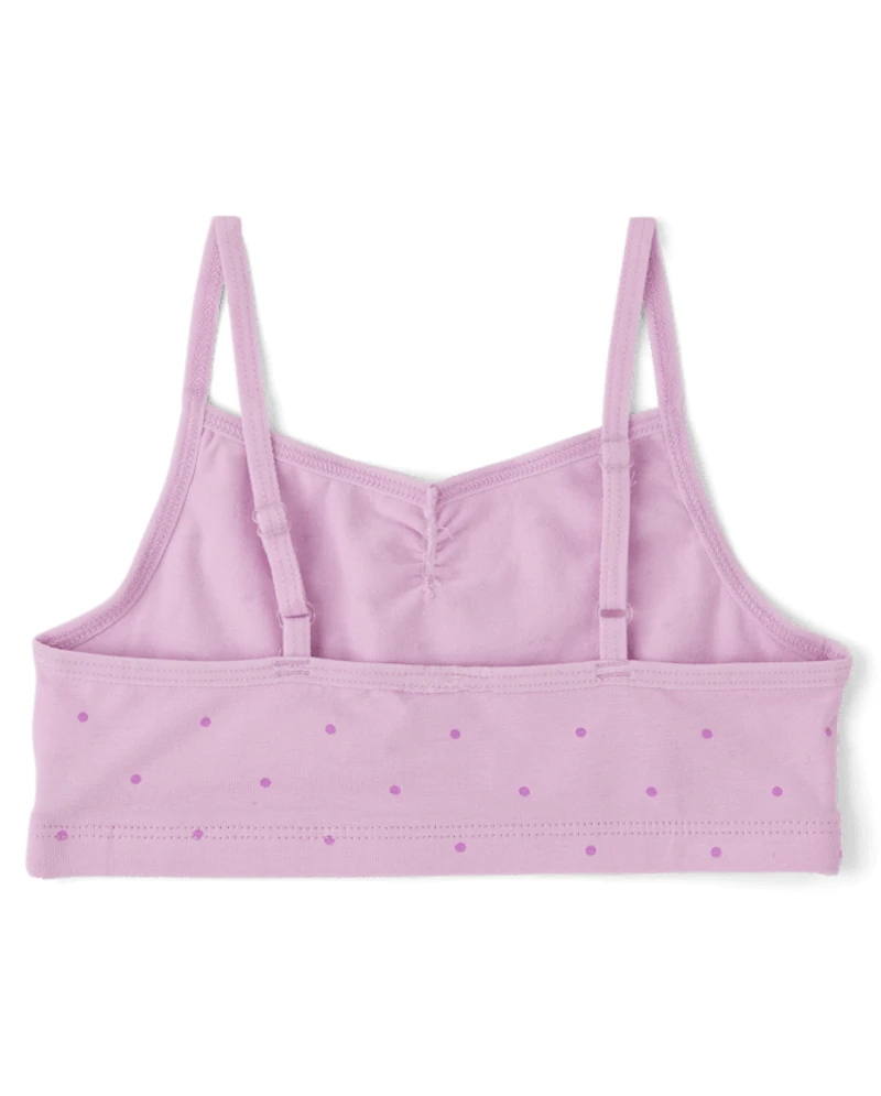 Girls Dot Bralette 3-Pack