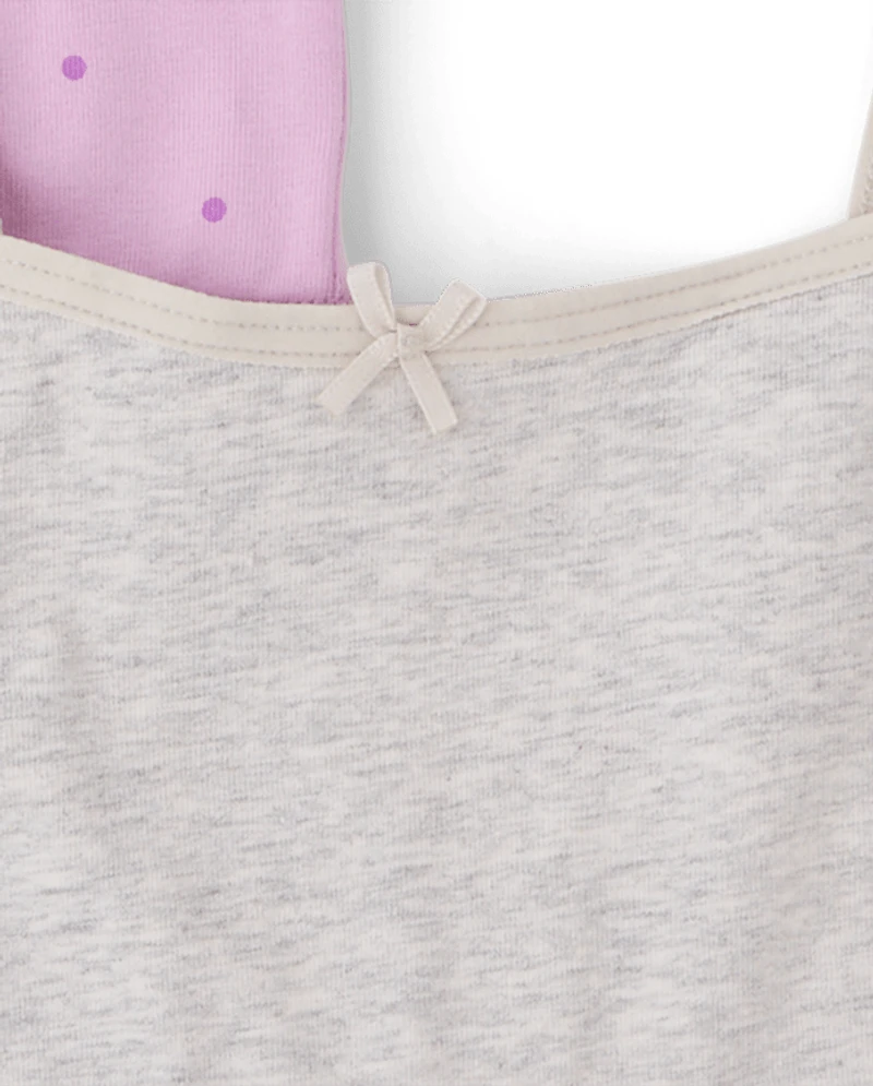 Girls Dot Bralette 3-Pack