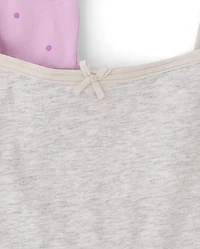 Girls Dot Bralette 3-Pack