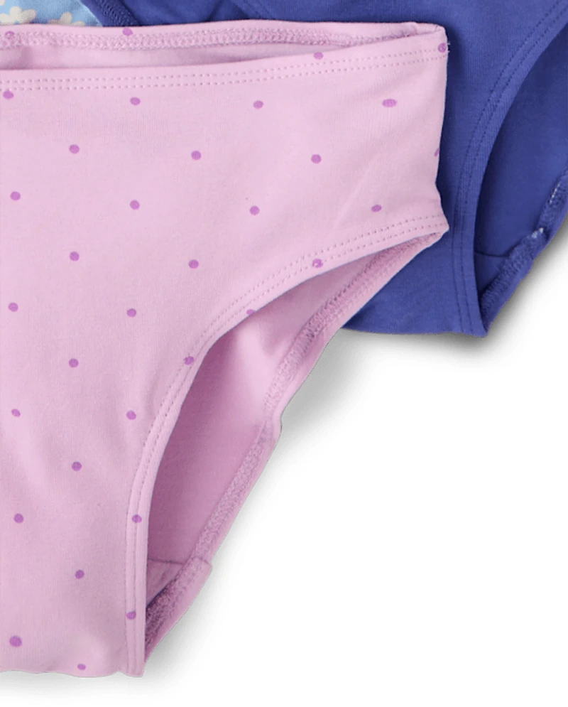Girls Butterfly Bikini Underwear 7-Pack